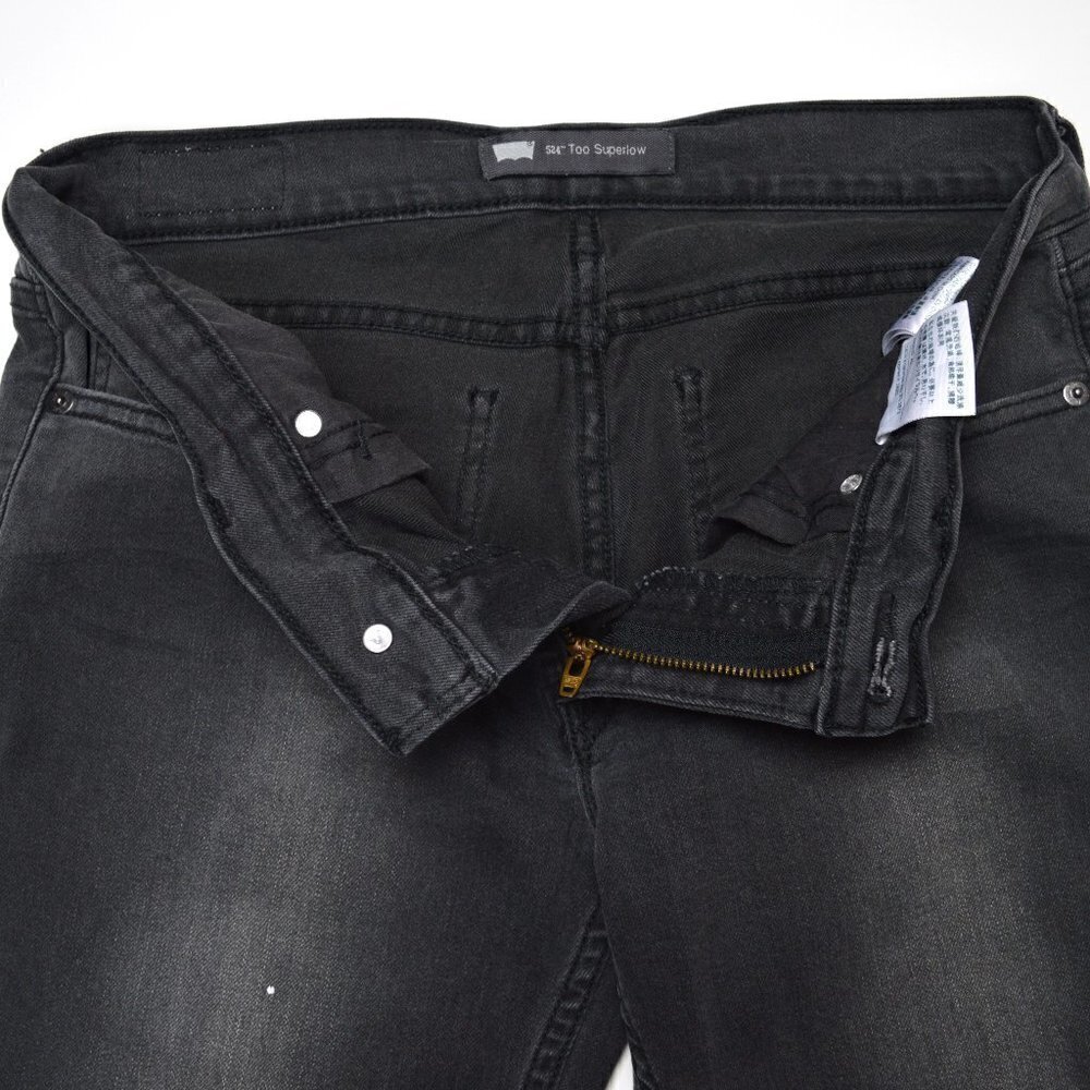Levi's 524 Too Superlow Black 29x32 - Picture 7 of 9